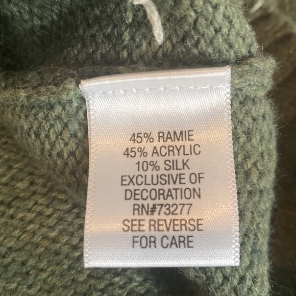 Christmas Embroidered Snowman silk blend snowflake Full Zip Up Sweater - Picture 6 of 8